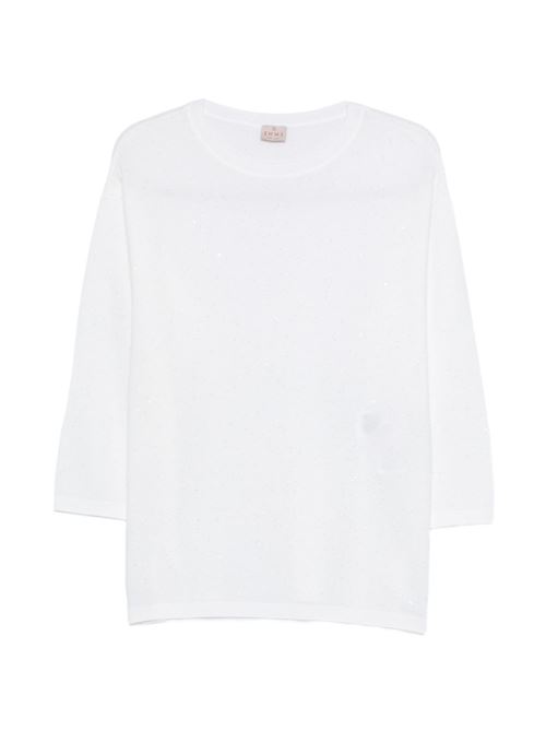 Maglia donna Emme Marella lurex con paillettes burro EMME Marella | SABBIA001
